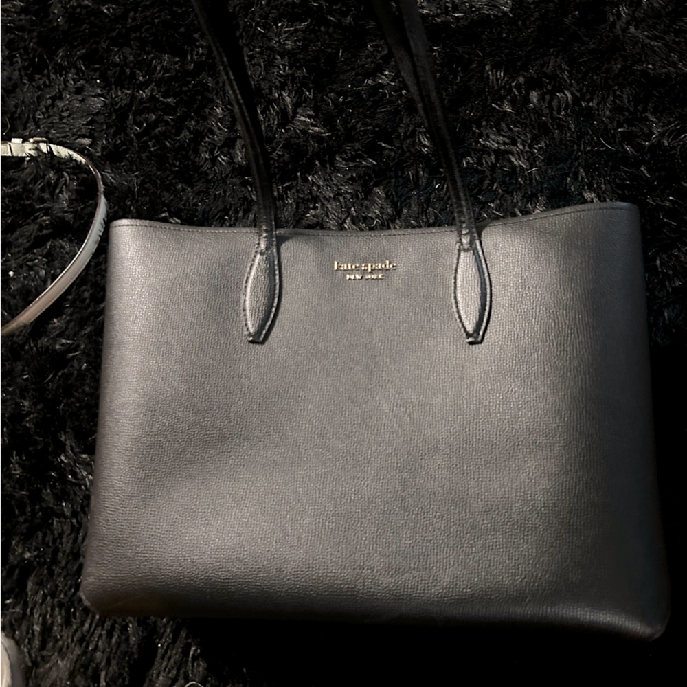 Black Kate Spade tote bag